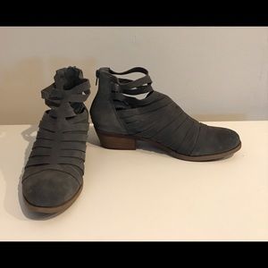 Women’s Grey Suede Ankle Boots